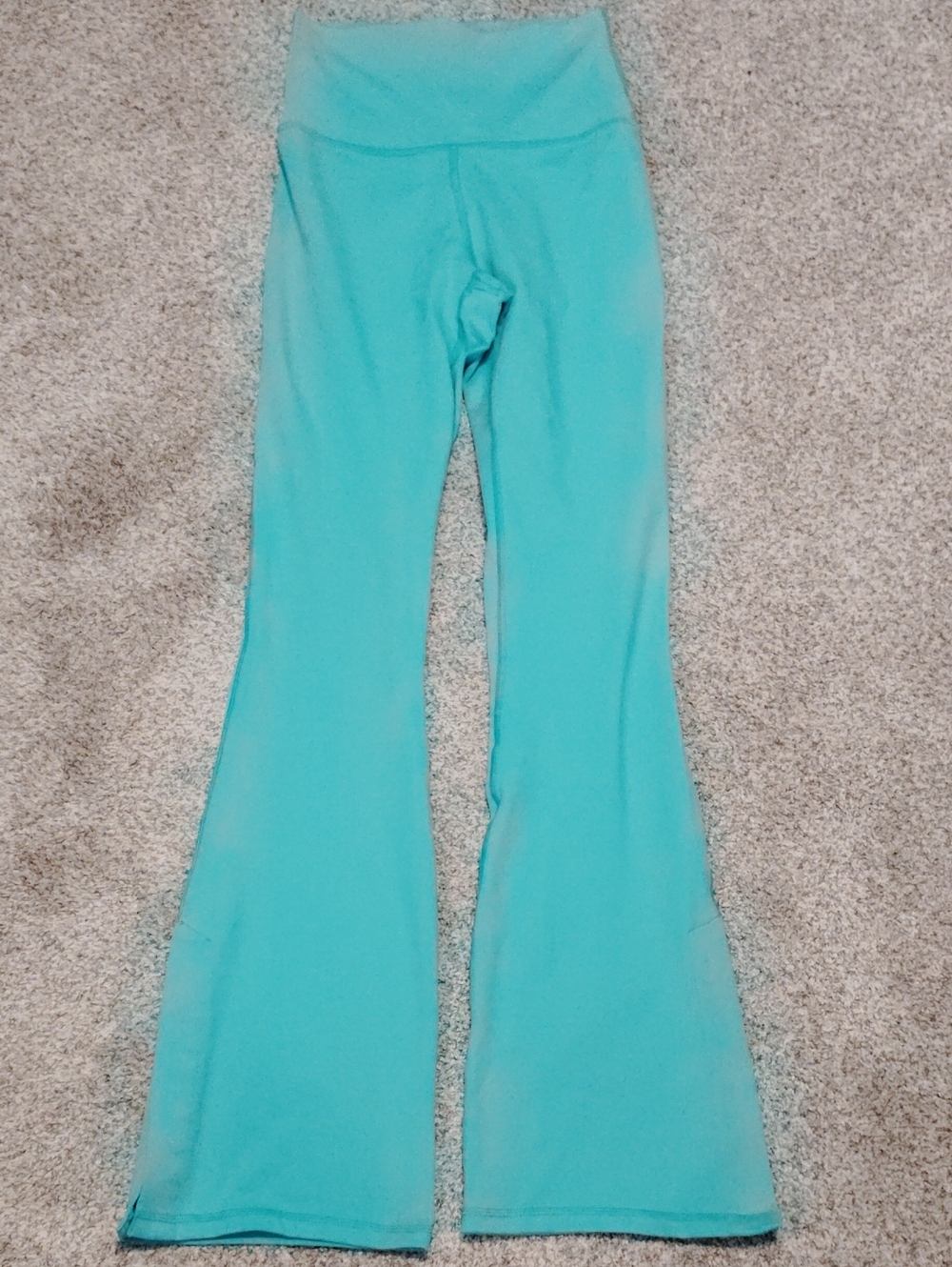 OFFLINE By Aerie High-Waist Aqua Flare Leggings